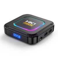 Boîtier TV Android 13 HK1 Rockchip RK3528 4K, 2 Go-16 Go de RAM, Wi-Fi double bande, 2 ports USB, décodeur