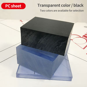 Plaque en polycarbonate pour toitures, panneau publicitaire en plastique polycarbonate solide 1x2m, haute résistance aux chocs, plaque PC transparente - Product Image 2