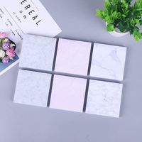Blocs-notes adhésifs personnalisés 3 x 3 pouces, papeterie colorée, fournitures scolaires, autocollants en papier, index, blocs-mémo mignons, notes autocollantes