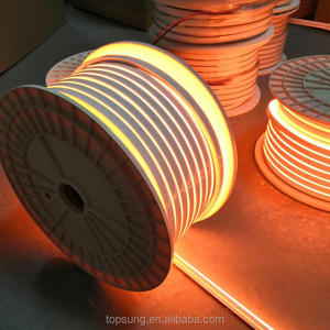 100m Led Neon <strong>Strip</strong> Orange 24v Neon Led <strong>Lights</strong> Flexible Soft <strong>Strip</strong> Lightings Outdoor Luz Luces Neon <strong>Bulbs</strong> &amp; Tubes - Product Image 2