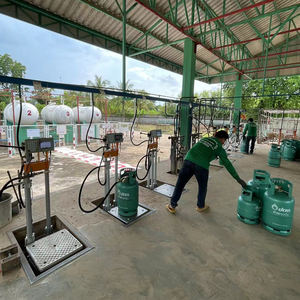 <span class=keywords><strong>Recibo</strong></span> imprimible Batería de litio Fuente de alimentación Control de válvula mecánica Máquina de llenado de cilindros de gas LPG - Product Image 3