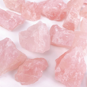 Cristalli Naturali Curativi, Ghiaia di Quarzo Rosa Lucidato, Pietra Grezza per Guarigione Spirituale - Product Image 3