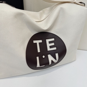 Sac à provisions en toile de grande capacité personnalisé pour femmes avec logo personnalisé sac à bandoulière pour un shopping pratique - Product Image 4