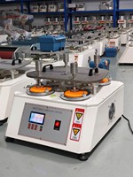 Testeur d'abrasion Martindale, machine de test de résistance à l'usure et au pillage des tissus, ISO12947 ASTM D4966 GB T4802, test des textiles, des tapis et du cuir