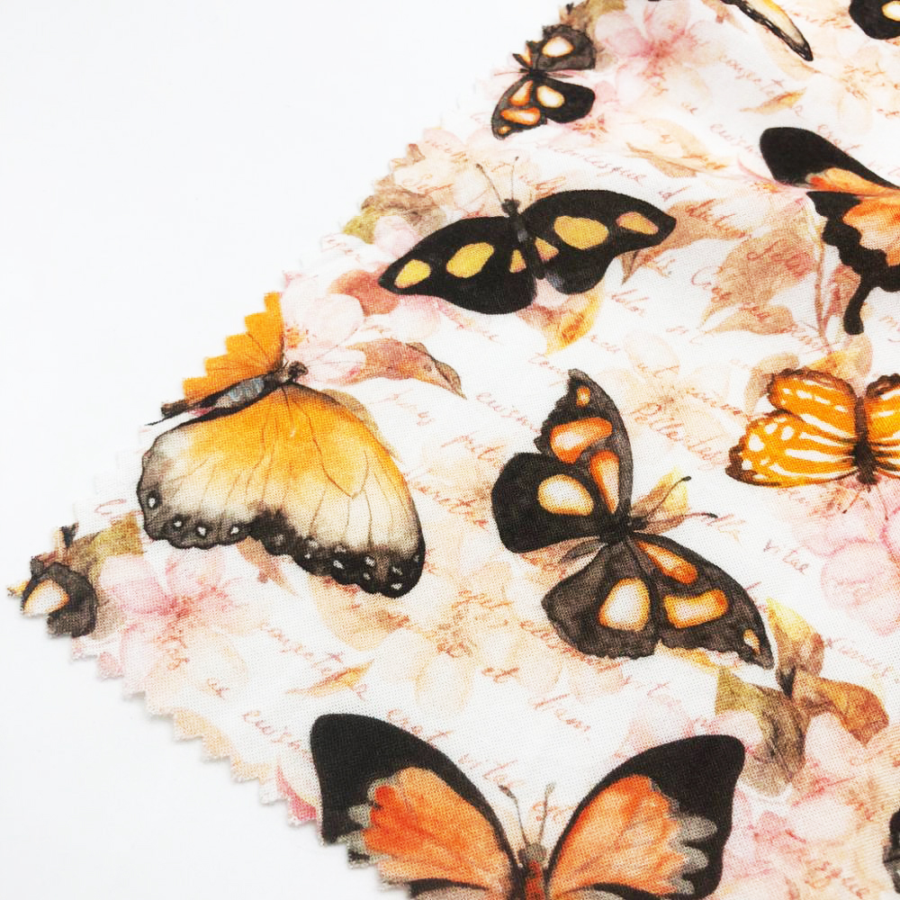 Тканая одежда на заказ, 100% искусственный шелк, ткань с принтом чаллиса