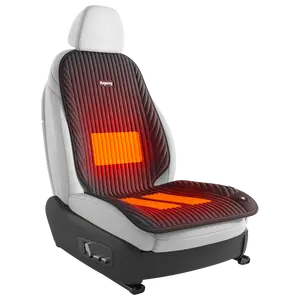 Anjunyベストセラーポータブル12V高速暖かさ居心地の良いドライブセラピー車用加熱シートクッション