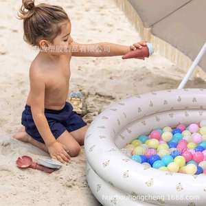 Inflatable Round Baby Swimming Pool 90cm PVC Outdoor Indoor Play Water Pit For Kids - Product Image 3