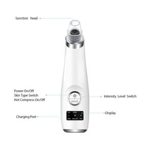 Nouvel aspirateur électrique 5 têtes pour nettoyer les pores, éliminer les comédons et l'acné, extracteur de points noirs - Product Image 6