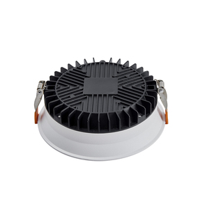 Plafonnier LED Downlight Smd LED Downlight Aluminium Encastré Dimmable Grande Taille <span class=keywords><strong>D</strong></span>écoupe 200mm Ip65 Embedded Emc Light - Product Image 3
