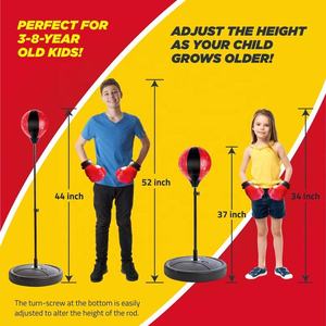 Jouets sportifs, ballon de boxe, ensemble de produits de boxe, gants de jeu pour enfants, meilleur ensemble de boxe pour enfants - Product Image 2