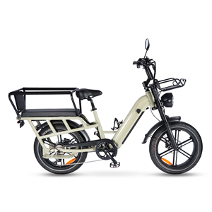 <span class=keywords><strong>Vélo</strong></span> cargo <span class=keywords><strong>électrique</strong></span> Greenpedel Factory, nouveau produit, 20 pouces, avec batterie lithium 12,5 Ah, pour la famille - Product Image 1