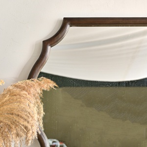 Home Living Room Decor European Rustic Eco-friendly Wooden Wall <b>Hanging</b> <b>Mirror</b> - Product Image 5