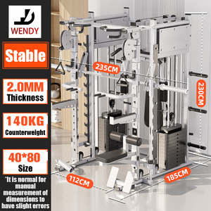 Equipo <span class=keywords><strong>de</strong></span> Gimnasio, Máquina <span class=keywords><strong>de</strong></span> Entrenamiento <span class=keywords><strong>de</strong></span> Fuerza, Máquina Smith, Equipo <span class=keywords><strong>de</strong></span> Entrenamiento Multifuncional, Estación Multifunción - Product Image 2