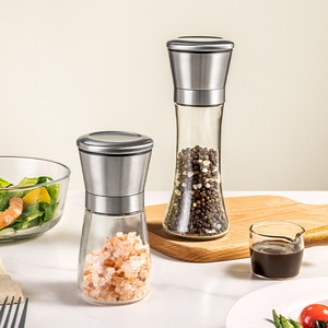 Manual <b>Pepper</b> <b>Grinder</b> Adjustable Ceramic Burr Stainless Steel For Seasoning Spices - Product Image 3