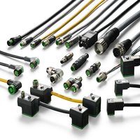Connecteur de câble étanche IP67 rond mâle à verrouillage par poussée M23 scellé, 6, 8, 15 broches, pour véhicules à énergie nouvelle et navires océaniques