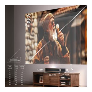 Proyector de Video Hisense 4K DLP Laser Cinema 20016800 USB LAN WiFi Bluetooth - Product Image 5
