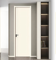 Portes en bois, portes modernes en MDF composite avec isolation acoustique pour chambre à coucher, bureau, hôtel et appartement
