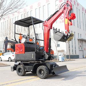 150 ekskavator Mini besar mesin pertanian penggali kecil dengan CE <span class=keywords><strong>EPA</strong></span> Bagger mudah digunakan - Product Image 6