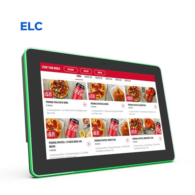 OEM New Wall Mount Hotel Conference Tablet with Backlight Wi-Fi Android 11 Professional Use Front NFC Reader