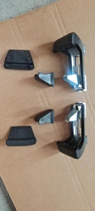 Trung Quốc Trực Tiếp Với Khóa Phổ Phù Hợp Với 2-Mảnh Chữ Thập Đường Sắt Nhôm Crossbars Hành Lý Hàng Hóa Carrie Xe <span class=keywords><strong>Roof</strong></span> Rack - Product Image 3