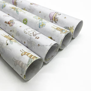 High Quality Custom Printed Cute Pattern Paper Tissue <strong>Tshirt</strong> 17/18 Gsm Wrapping Tissue Paper for Packing Hoodie Sweater - Product Image 2