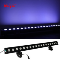 Projecteur mural LED à économie d'énergie 18x4W 72W IP65 avec support rotatif 0-150° °   Couverture en verre trempé CE RoHS FC Garantie 5 ans 120 °