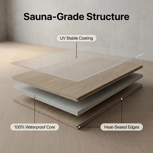 <span class=keywords><strong>Parquet</strong></span> en bois avec incrustations et accents métalliques, carreaux à motifs design pour intérieurs de luxe - Product Image 5