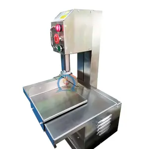 Düşük fiyat yüksek kaliteli endüstriyel elektrikli kemik kesme makinesi dondurulmuş balık tavuk kanatlı et kemik doğrama makinesi