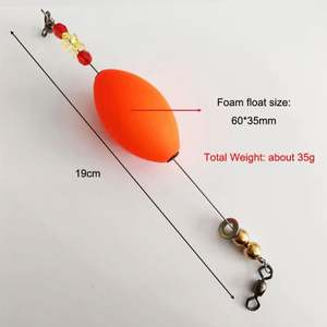 Haute visibilité sensibilité poisson-chat bouées plates-formes liège bouée de pêche pêche en lac de haute qualité - Product Image 2