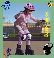 Casque de cyclisme ultraléger pour enfants, pour le patinage et la planche à roulettes