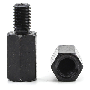 Entretoise d'isolation hexagonale métrique mâle-femelle en nylon PA66 noir de haute qualité M2-M5 - Product Image 1