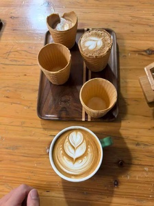 ถ้วยกาแฟกรอบแบบใช้แล้วทิ้งสำหรับขายส่ง ถ้วยคุกกี้แบบดั้งเดิมสำหรับชานมไข่มุก ไอศกรีมซอฟต์เสิร์ฟ ของหวาน เค้ก - Product Image 4