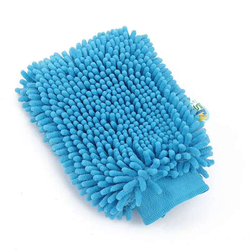 Kleaner Dual-Side Scratch-Free Mikro faser Handschuh Staub wischen für Auto Clean Mitt Reinigung Waschlappen Chenille Tücher