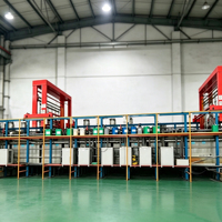Ligne d'anodisation semi-automatique Wenbo personnalisée avec contrôle PLC et réservoir en acier inoxydable pour usine de galvanoplastie des métaux