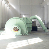 Turbin Pelton Mikro Hidro Elektrik Mini 500kw/Generator Hidro Mini Terapung