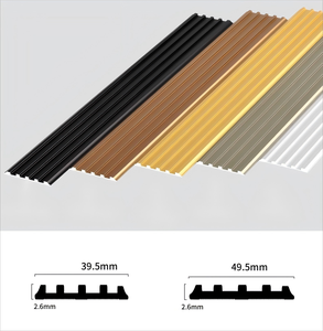 <span class=keywords><strong>Bande</strong></span> antidérapante en aluminium auto-adhésive d'une seule pièce pour la protection de rampe d'étape de marbre de carreau d'escalier - Product Image 4
