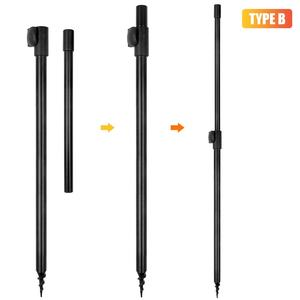 <span class=keywords><strong>Support</strong></span> de <span class=keywords><strong>canne</strong></span> <span class=keywords><strong>à</strong></span> <span class=keywords><strong>pêche</strong></span> en métal, noir, <span class=keywords><strong>carpe</strong></span>, <span class=keywords><strong>Support</strong></span> au sol - Product Image 3