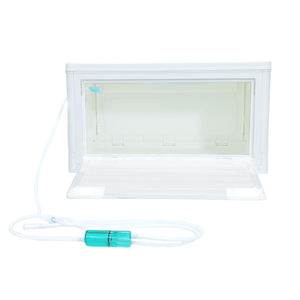 Ruang <span class=keywords><strong>Nebulizer</strong></span> hidrogen hewan peliharaan untuk kucing & anjing, kotak terapi oksigen dapat dilipat - Product Image 1