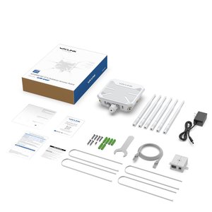 Băng tần kép Wifi 6 AX <span class=keywords><strong>3000m</strong></span> ngoài trời không dây lưới <span class=keywords><strong>Router</strong></span> 2.4G 5g tăng cường kết nối tốt hơn ngoài trời bảo hiểm tường lửa - Product Image 2