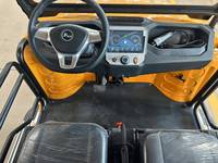 Véhicule de patrouille électrique 4 places, chariot utilitaire de sécurité, caisse de chargement de 2 m, 60 V 100 Ah, 40 km/h, pour parcs industriels et fermes