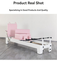 Machine de Pilates Core Reformer en bois de chêne peint, qualité commerciale, directement de l'usine, avec ressorts de haute qualité pour salle de sport