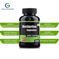 Ausreson Complément Alimentaire Biologique de Berbérine HCl Chlorhydrate en Phytosome, 500mg, 120 Capsules Végétaliennes de Berbérine