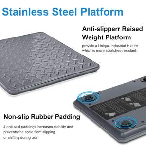 가정용 체중계 소형 반려동물용 디지털 디스플레이 1g 정확도 440lbs(200kg) 고하중 우편 및 배송용 저울 OEM ODM - Product Image 6