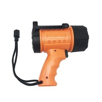 Linterna UV Flotante Impermeable de 395NM, Linterna LED UV de Alta Potencia Recargable de Mano