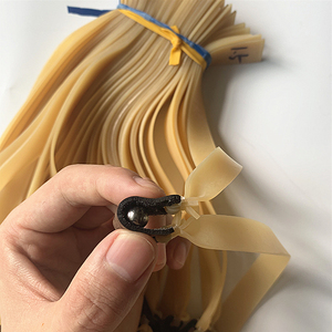 Dickes und Strapazierfähiges Gummiband für Outdoor-Jagd-Schleuder-Zubehör, <span class=keywords><strong>3</strong></span> Stück, 1,5 mm und <span class=keywords><strong>2</strong></span> mm Breite, Hochwertiges Latex - Product Image 6