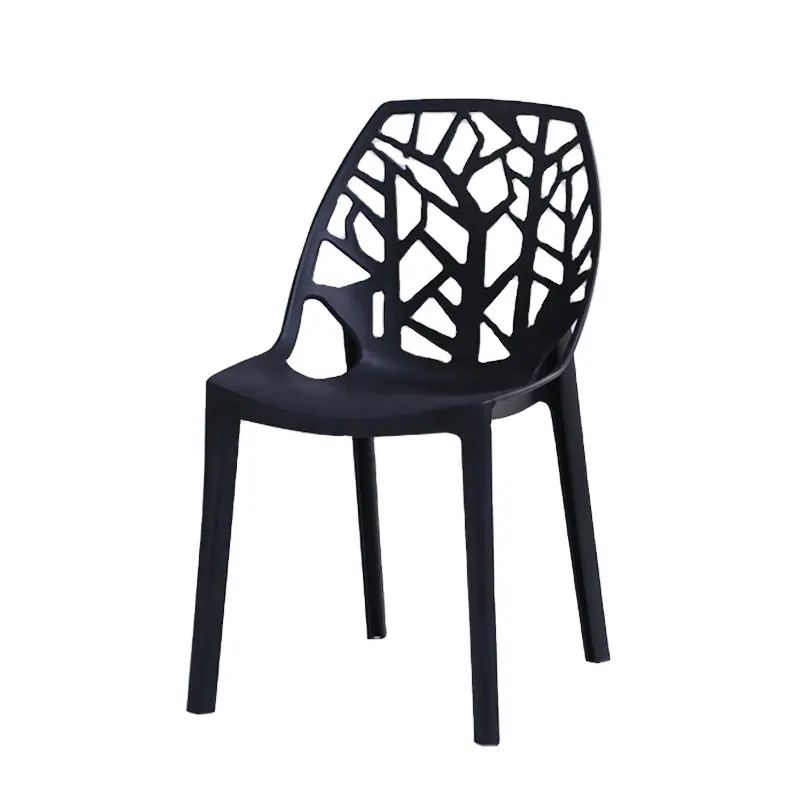 Esszimmer möbel moderne bunte PP Stuhl Kunststoff Stühle Outdoor Stühle PP Sitz Kunststoff