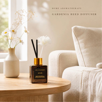 Mini Diffuseur à Bâtonnets 50ml Huile Essentielle Aromathérapie Parfum d'Ambiance Longue Durée Sans Alcool Vente en Gros Bâtonnets de Roseau