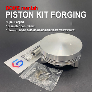 Kit de pistons de moteur de moto, pièces de rechange pour moto, fabricant OEM personnalisé, Beat/Vario 125 PCX150 K44 KVY <span class=keywords><strong>MIO</strong></span> - Product Image 1