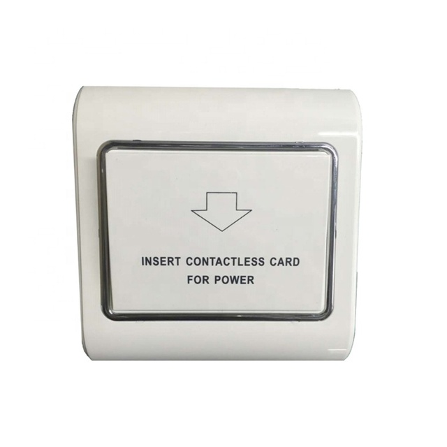 40A Insert Contactless RFID M1 Card Hotel Room Number Recognizing Power Switch