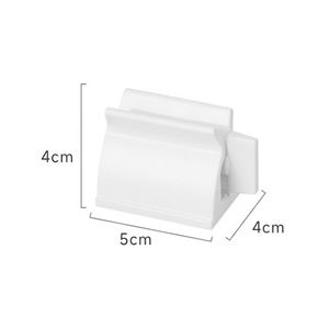 Juego de Accesorios de Baño de Plástico OEM, Dispensador de Pasta de Dientes Enrollable Fácil de Usar, Color y Logotipo Personalizables para Promocionales - Product Image 2